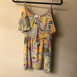 Off the shoulder floral dress